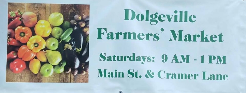 Dolgeville Farmers Market Banner