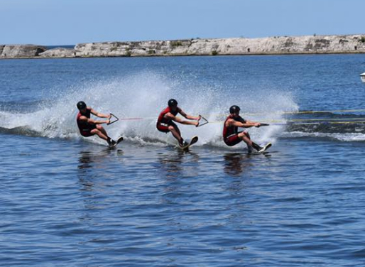 X-Sqaud Water Ski Team 3-skiers