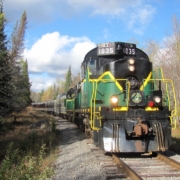 Adirondack Railroad Autumn