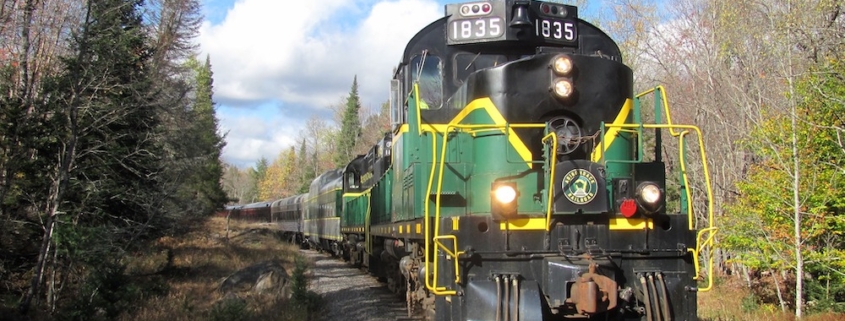 Adirondack Railroad Autumn