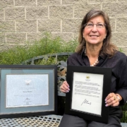 Susan Marie Weber, AmeriCorps VISTA volunteer is the recipient of the U.S. Presidential Lifetime Achievement Award