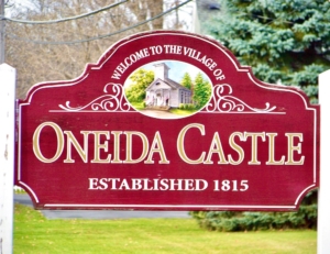 Oneida Castle Sign - Oneida Castle NY