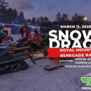 Royal Mountain Snow Drag Racing March 2023