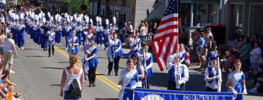 Dolgeville Violet Festival Parade with Dolgeville Central School