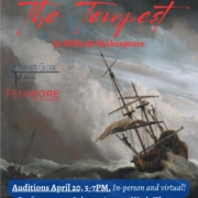 Fenimore Art Museum’s Glimmer Globe Theatre Announces Auditions for This Summer’s Lakeside Performance of The Tempest