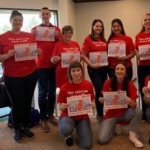 Staff from the New York State Association of County Health Officials NYSACHO pictured with employees of the Montgomery County Health Department after receiving STOP THE BLEED training.