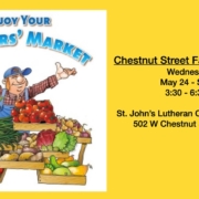 Chestnut Street Farmers Market Banner
