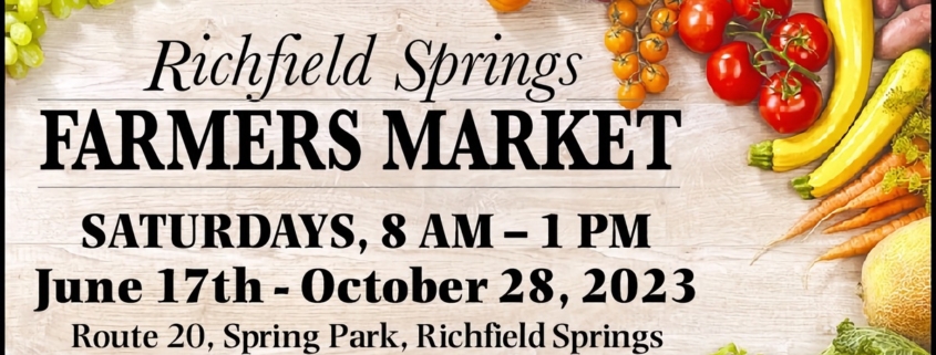 Richfield Springs Farmers BannerMarket