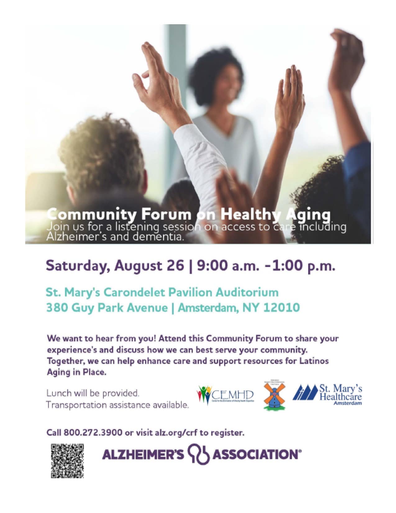 Community Forum on Healthy Aging