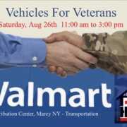 Vehicles for Veterans Car Show Banner
