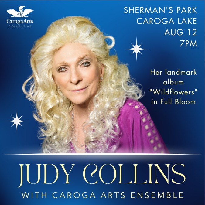 Judy Collins with the Caroga Arts Ensemble, Photo provided by Caroga Arts Collective