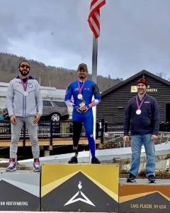 Army SPC Michael Villagran Wins gold Medal at Lake Placid, Photo from Michael Villagran Facebook Page