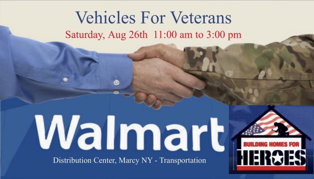 Vehicles for Veterans Car Show Banner