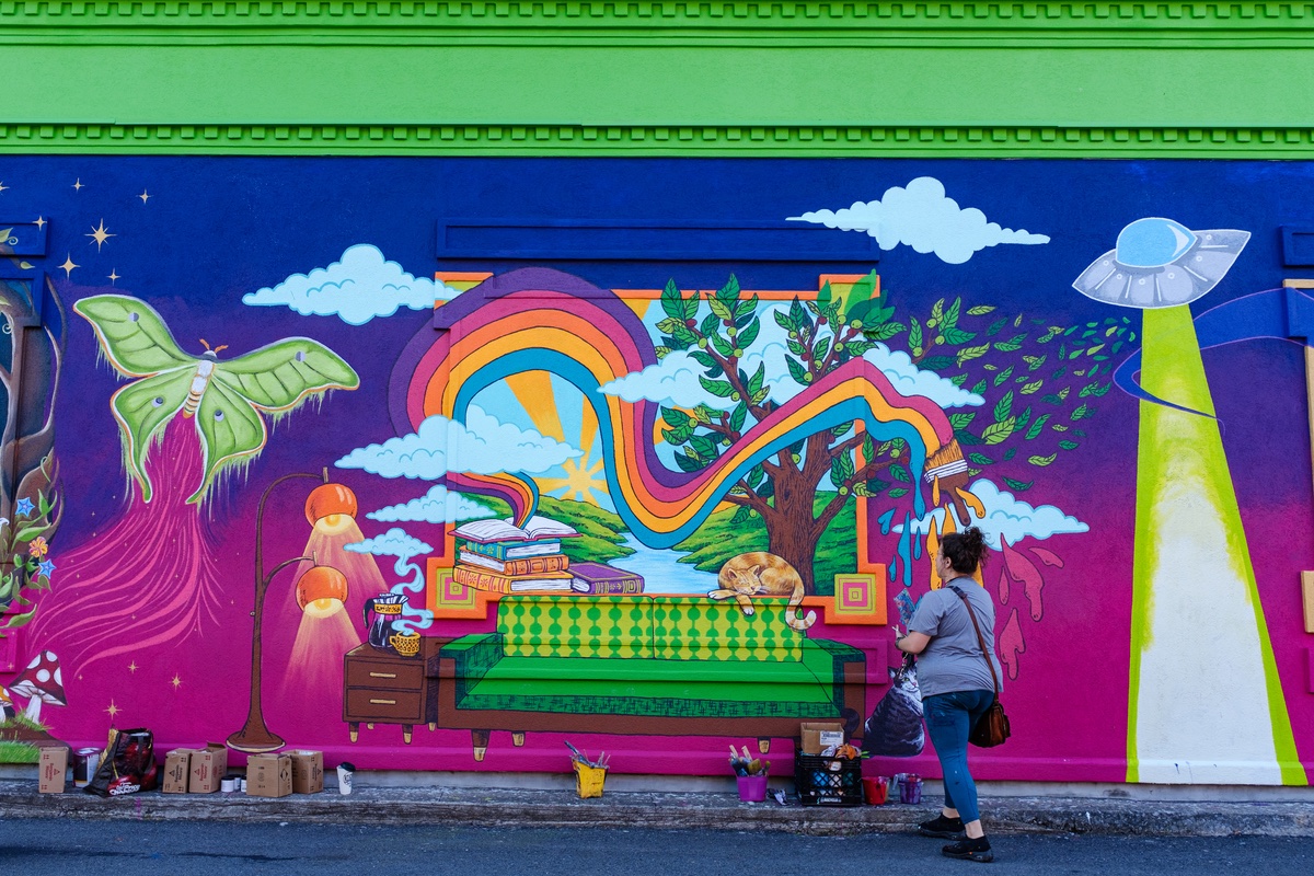 Utica Mural. Photography by Sarah Rogers.