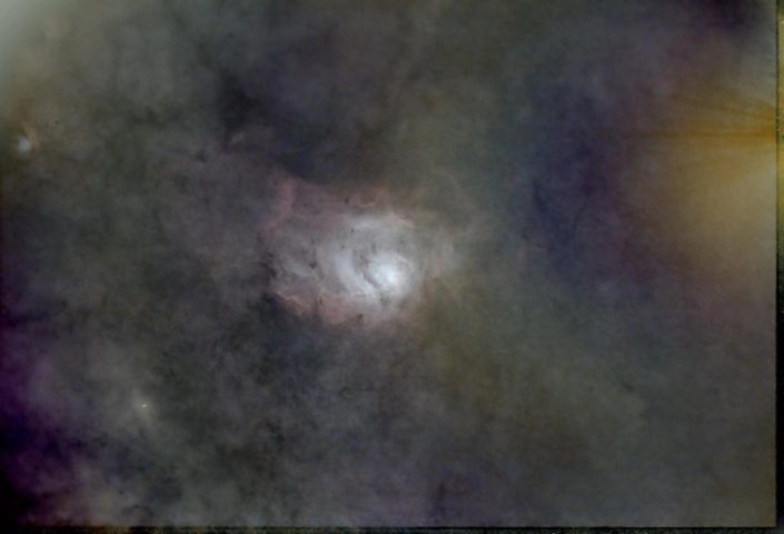 M8 Lagoon Nebula by Duane Womack, Astrophotographer.
