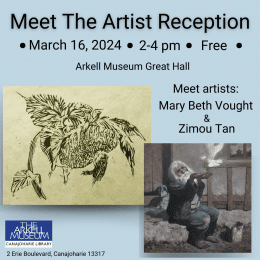 Meet The Artist Reception - Regional Gallery Spring Solo Shows