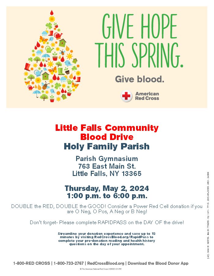 Give Blood This Spring
