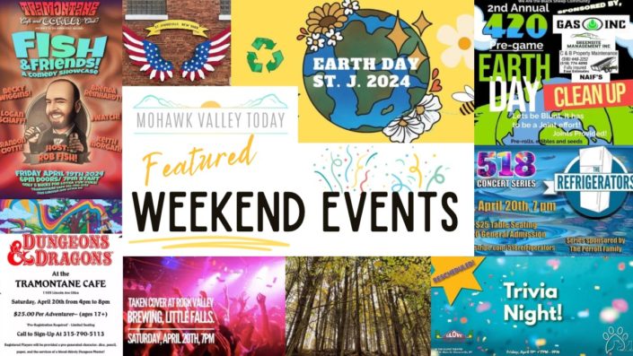 Mohawk Valley Featured Weekend Events: April 19-20
