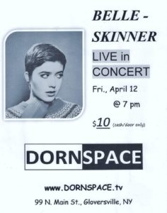 Belle Skinner Live in Concert at Dorn Space in Gloversville.