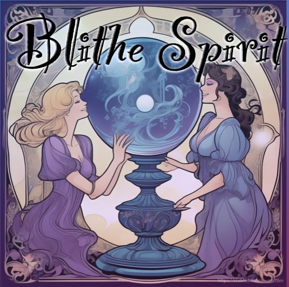 Blithe Spirit at the Glove Theater, Image from the Glove Theater Blithe Spirit event page.