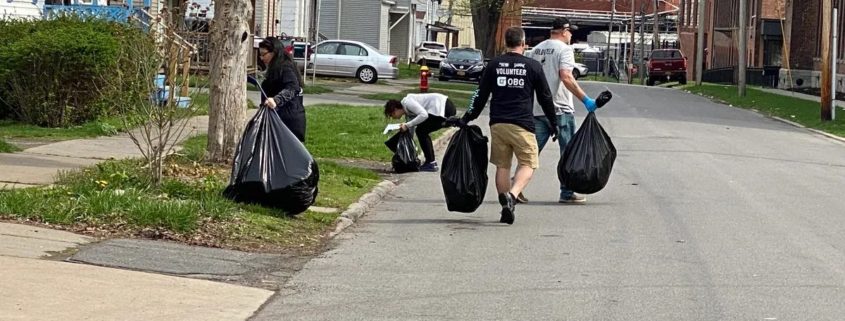 Cleaning up in Utica, NY. Keep Mohawk Valley Beautiful (KMVB)