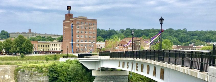 Gateway Overlook Bridge in Amsterdam, NY.