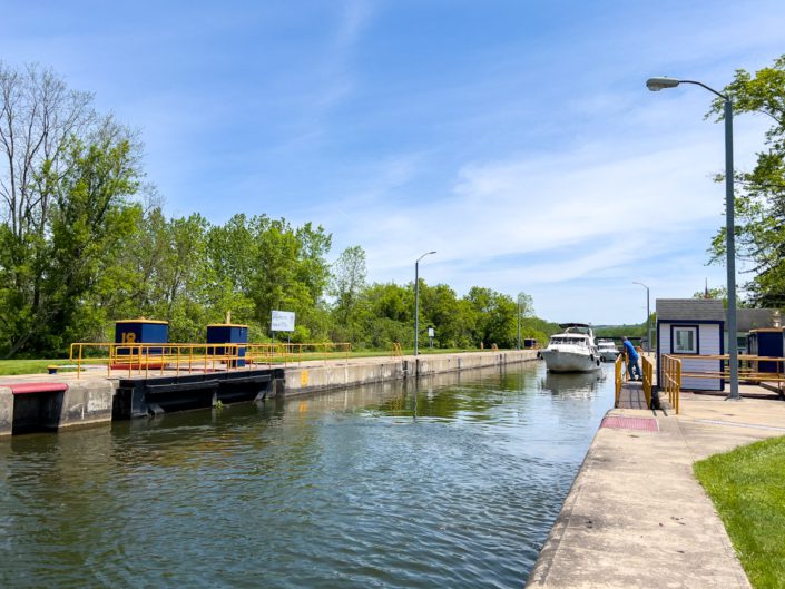 Erie Canal Lock 18, Jacksonburg, NY. Photo by Mohawk Valley Today Inc.
