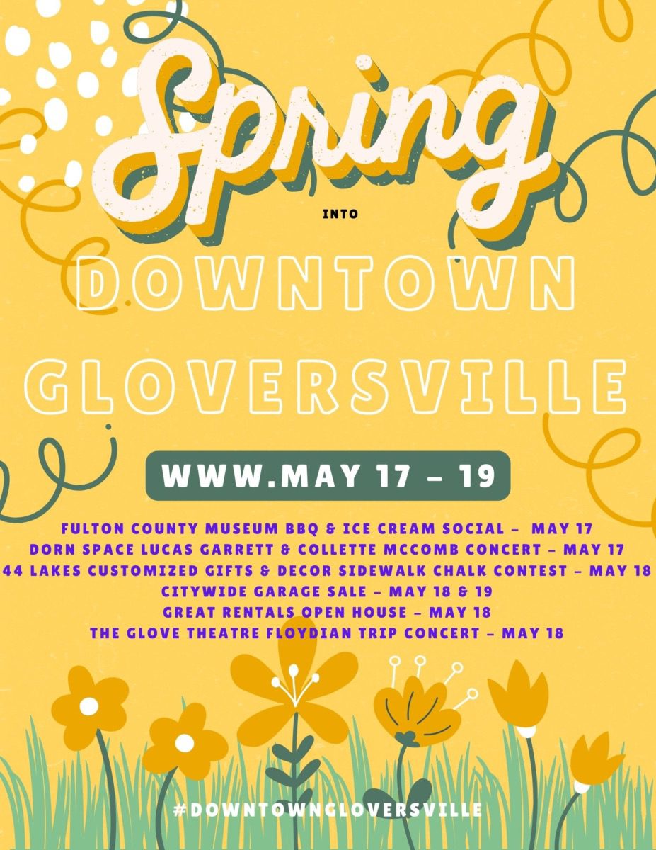 Celebrate Spring in Downtown Gloversville the Weekend of May 17-19 Citywide Garage Sales, Sidewalk Chalk Contest, Concert at Glove Theatre and More!