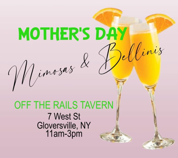 Mother’s Day Mimosas and Bilinis May 12