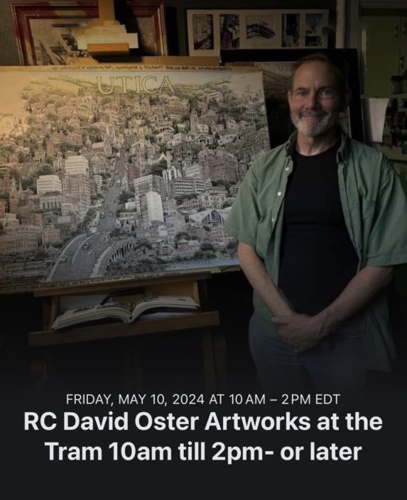 RC David Oster Artworks at the Tram