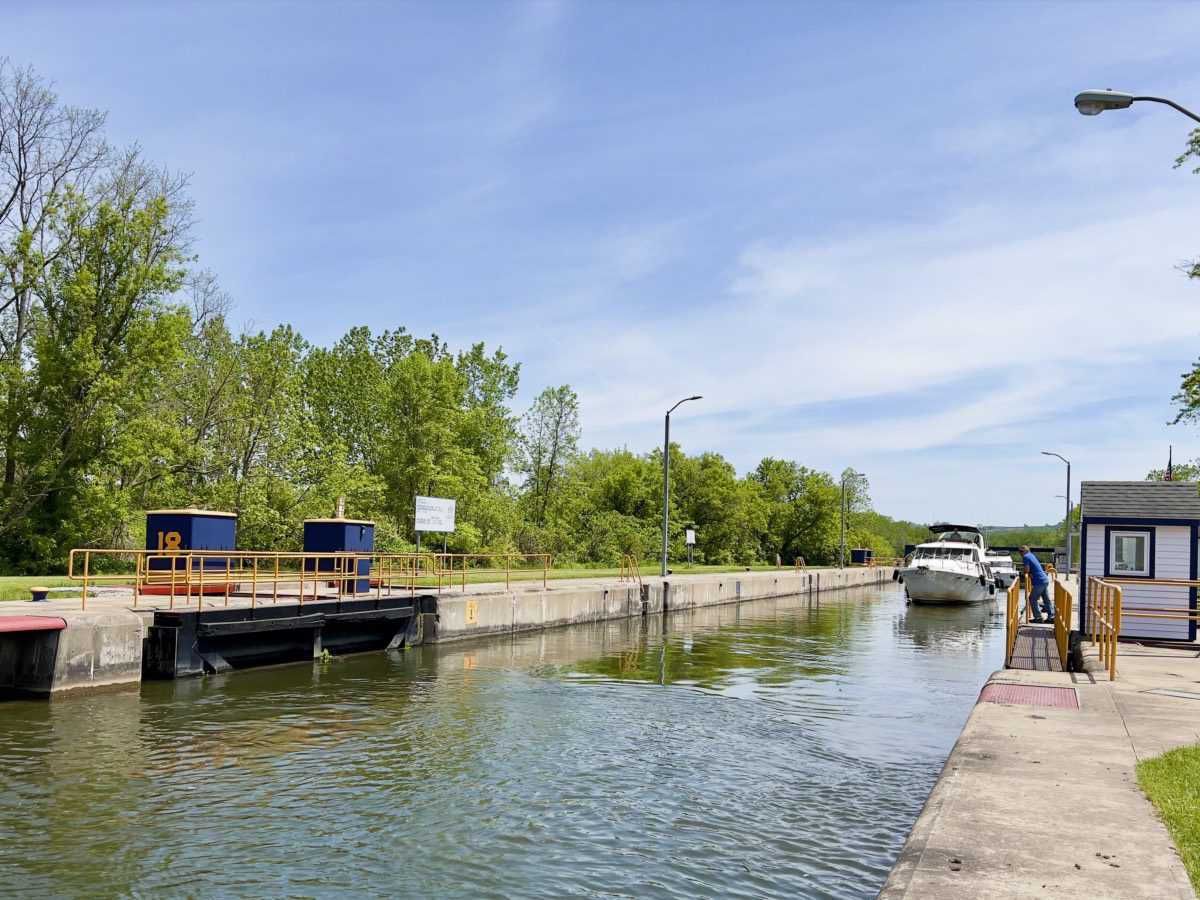 Erie Canal Lock 18, Jacksonburg, NY. Photo by Mohawk Valley Today Inc. Erie Canal Lock 18, Jacksonburg, NY. Photo by Mohawk Valley Today Inc.
