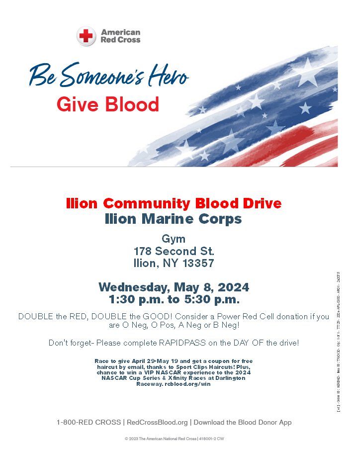 Ilion Marine Corps Blood Drive