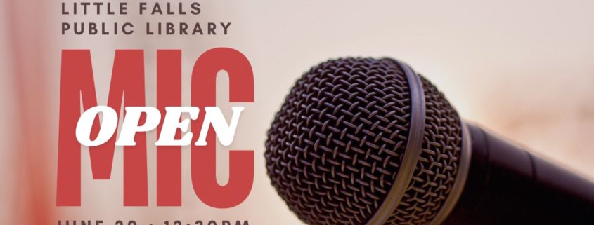 Open Mic at the Little Falls Public Library