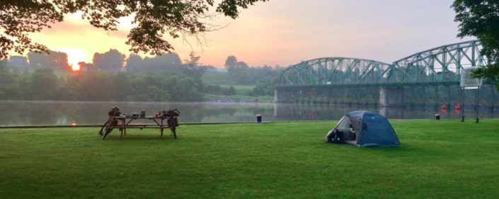 Erie Canal Camping, Image by Parks and Trails New York