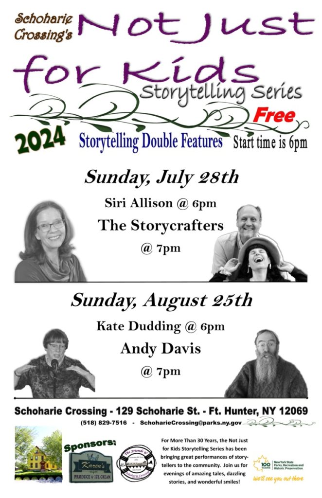 Not Just for Kids Storytelling at Schoharie Crossing