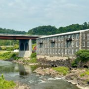 Mohawk River in Little Falls, NY. Photo courtesy of Evey S.