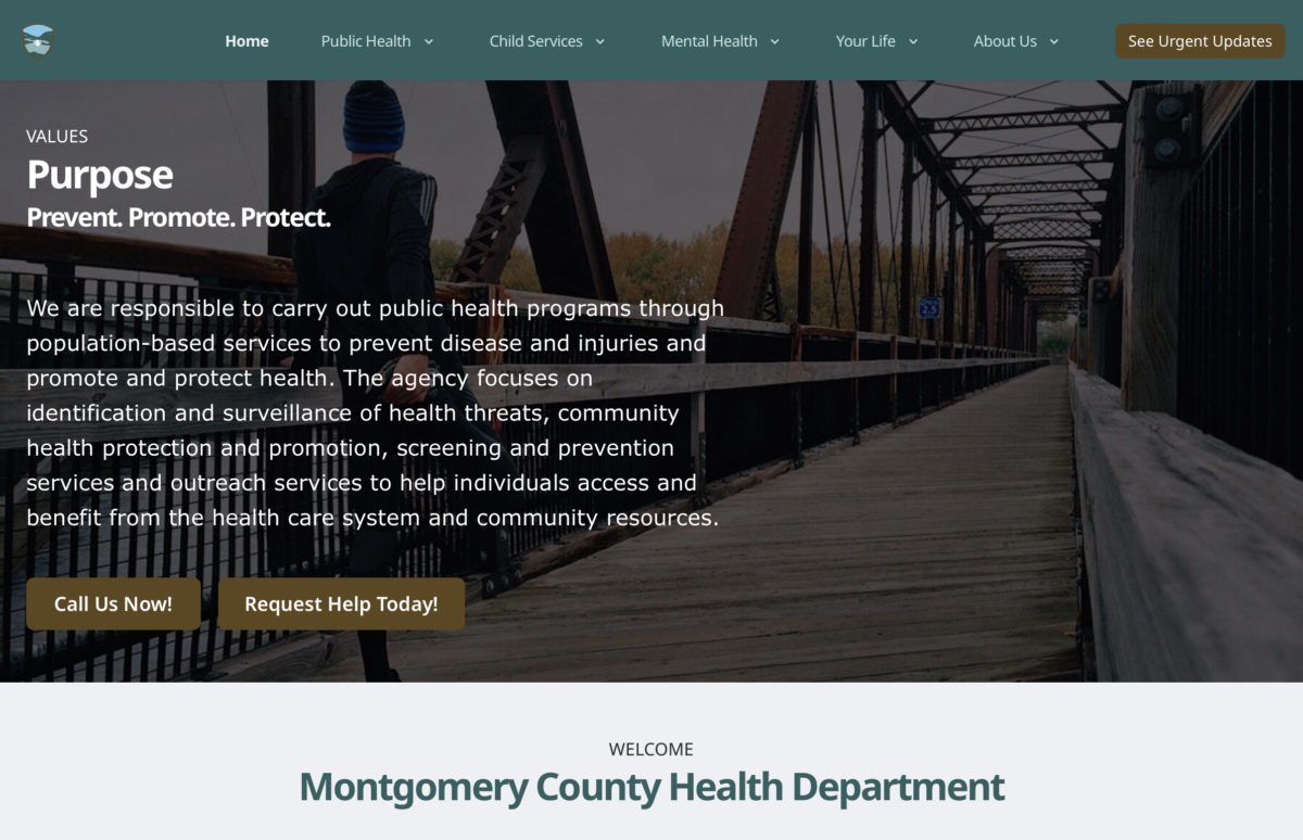 Montgomery County Health Department