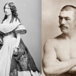 Noted actress Laura Keene, and John L. Sullivan, the heavyweight boxing champion.
