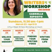 Old Forge Library Writers Workshop