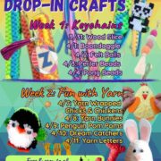 Spring Break Drop in Crafts at the Old Forge Library
