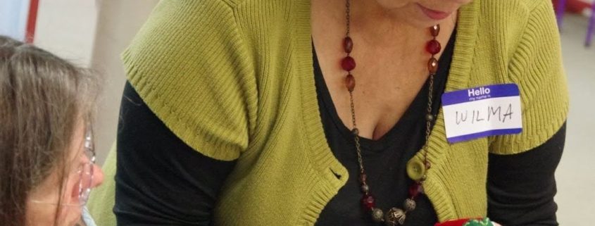 Mohawk artist Wilma Cook Zumpano