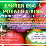 Easter Egg and Potato Dying and Decorating Get Together at the Old Forge Library