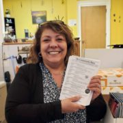 Kristina Gillmore, owner of Ricmar Design & Print.