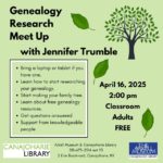 Genealogy Meet up with Jennifer Trumble