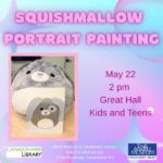 Squishmallow portrait painting