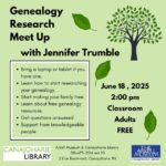Genealogy Meet Up with Jennifer Trumble