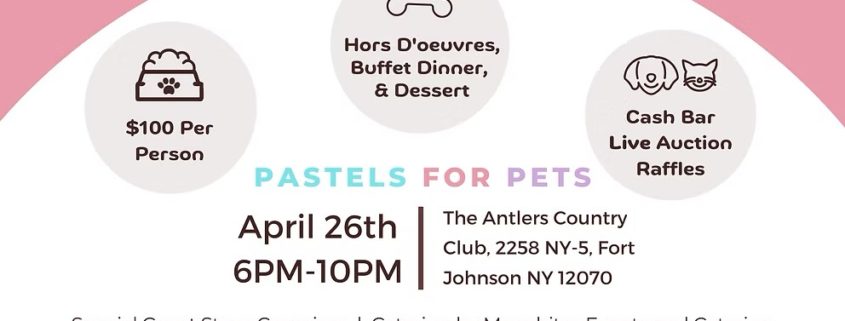 MCSPCA 2nd Annual Pastel for Pets Spring Gala