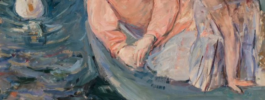 Mary Cassatt, American, 1844–1926, Summertime, 1894, Oil on canvas, 39 5/8 x 32 in., Daniel J. Terra Collection, Terra Foundation for American Art, Chicago, IL, 1988.25, Photo courtesy of Terra Foundation for American Art