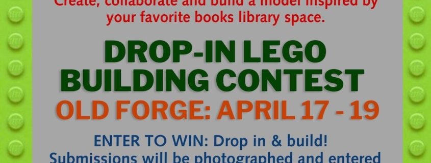 The Great Mid York Lego Library Challenge at the Old Forge Library