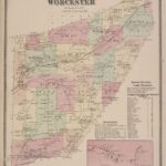 Map of South Worcester